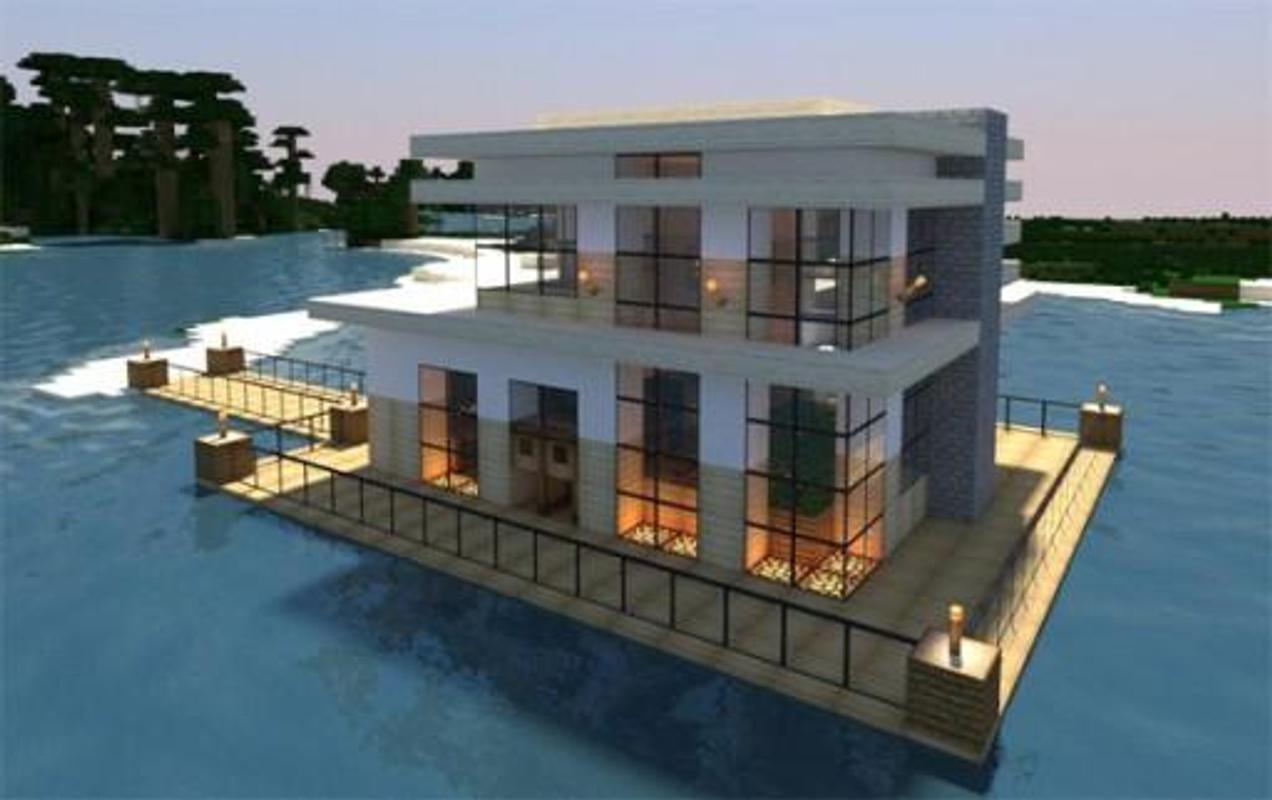 92 Dekorasi Desain Rumah Modern Di Minecraft Pe Terlihat Keren 