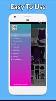 Purple Outfit Planner Affiche