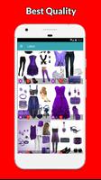 Purple Outfit Planner captura de pantalla 3