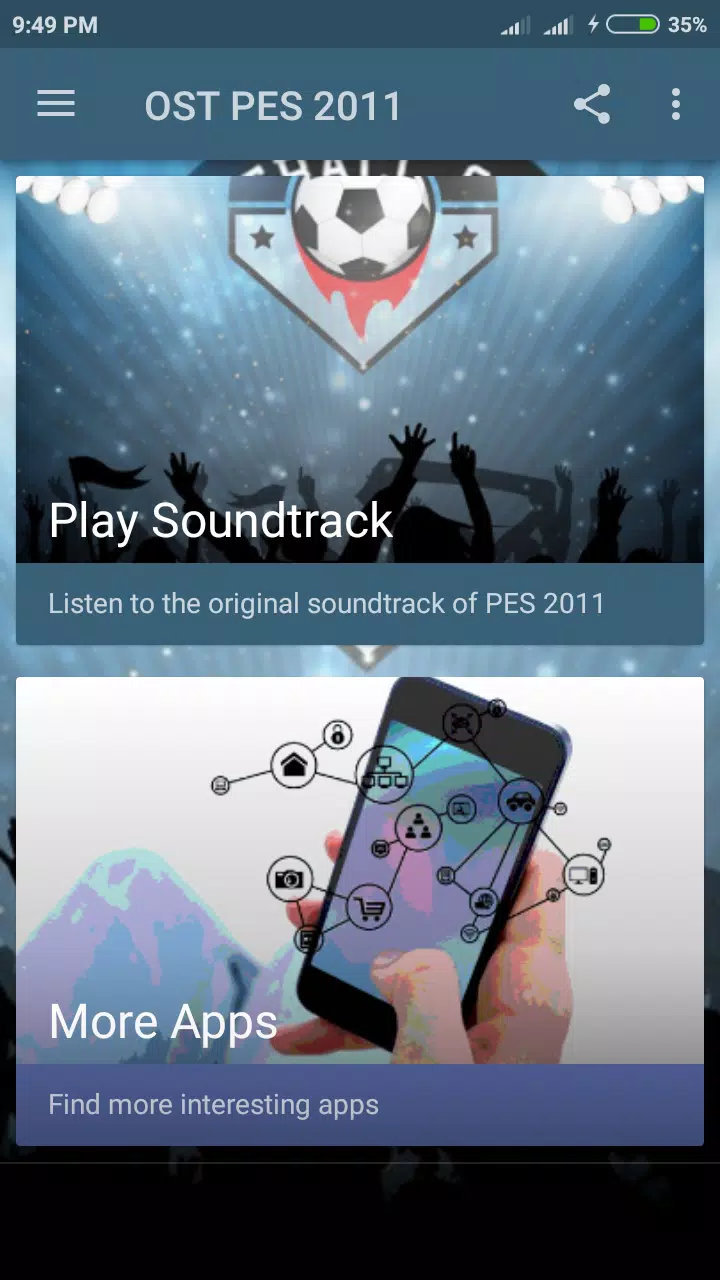 Soundtrack of PES 2011 APK pour Android Télécharger