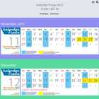 Kalender Puasa 1437H (2015-16) icono