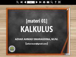 Materi Kalkulus poster