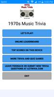 1970s Music Trivia Affiche