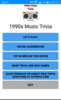 1990s Music Trivia Plakat