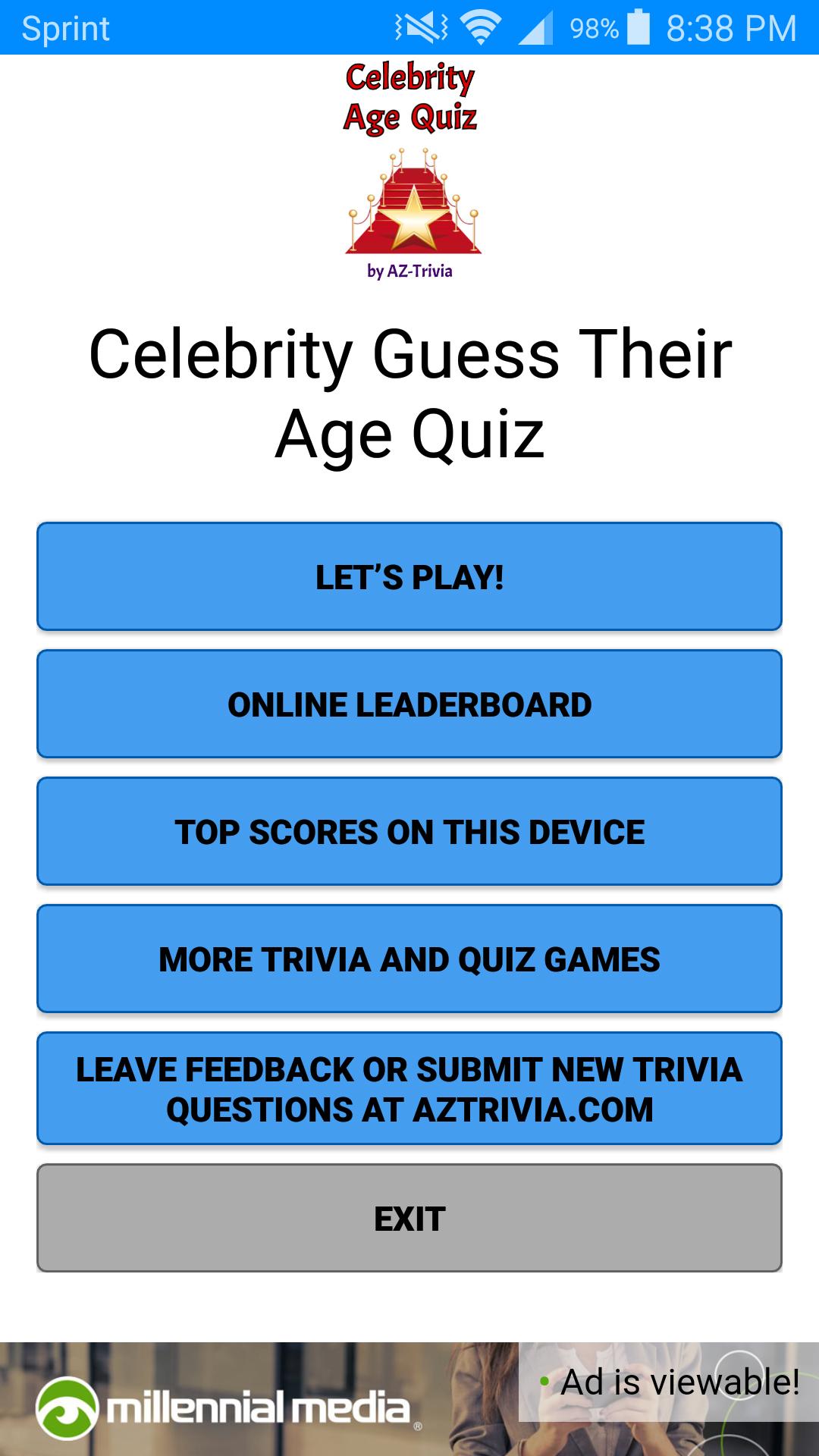 Celebrity Guess Their Age Quiz for Android - APK Download