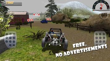 Car Crash Forest racing game Ekran Görüntüsü 3