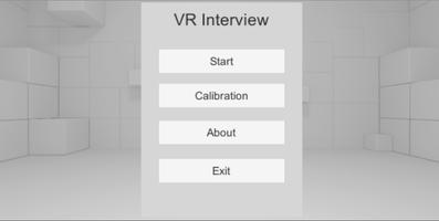 Job Interview VR Affiche