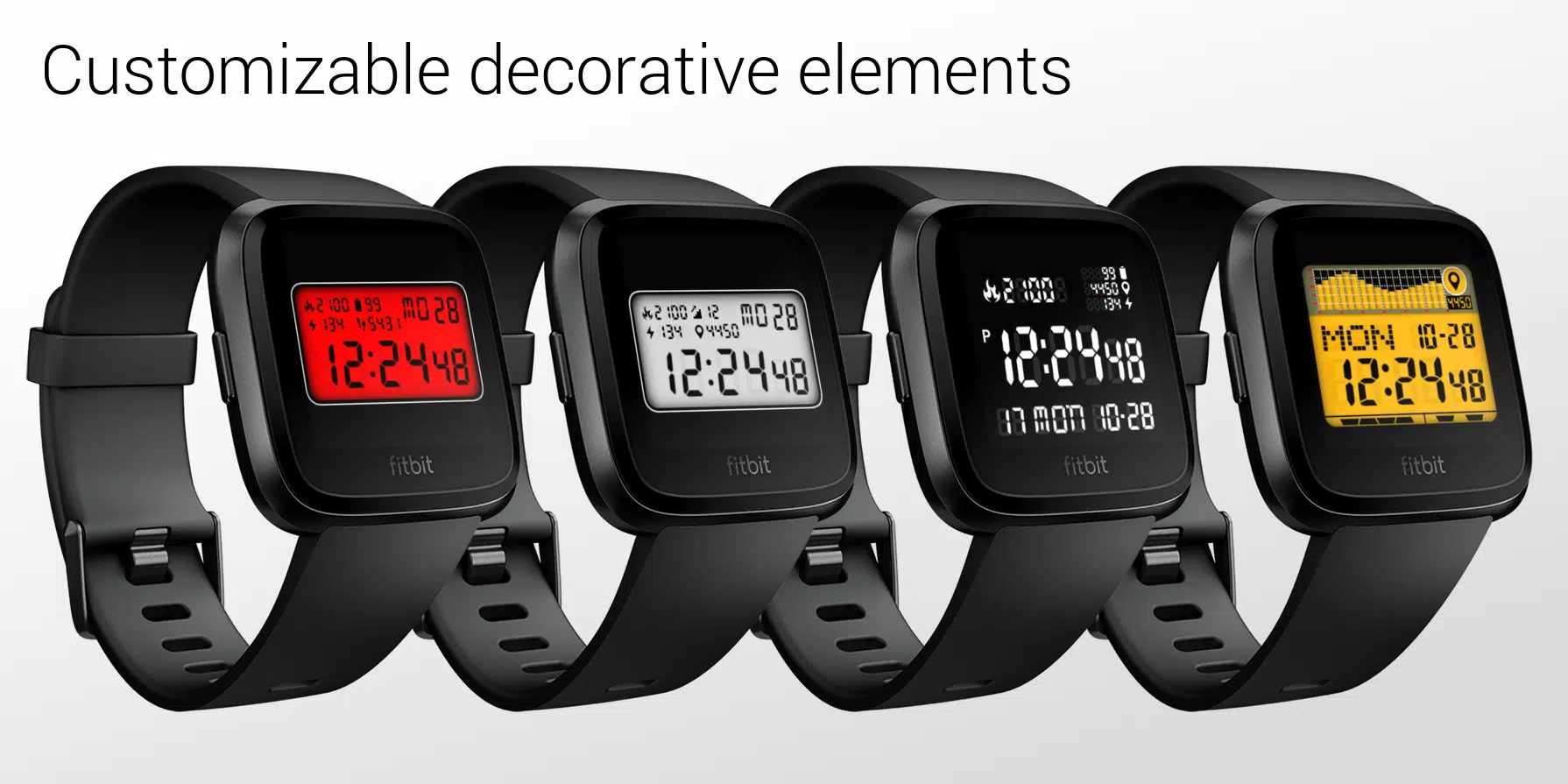 Classic Digital Faces - Watchface for Fitbit Versa for Android - APK  Download