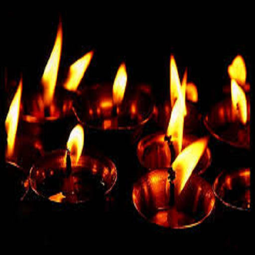 lanterna e luz de velas