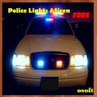 Police Siren and Lights Plakat