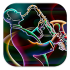 ikon saxophone bermain