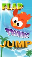 Flap jump training Poster