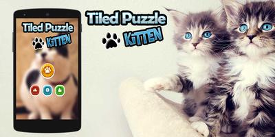 Kittens Tile Puzzle Affiche
