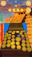 Maya Pyramid Coin Plakat