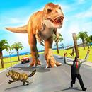 Dinozor saldırı Kent avcılık Simülatör APK