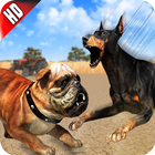 Angry Dog Fighting Hero: Wild Street Dogs Attack ícone