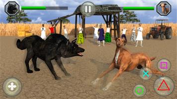 Angry Dog Fighting Hero: Wild Street Dogs Attack imagem de tela 3