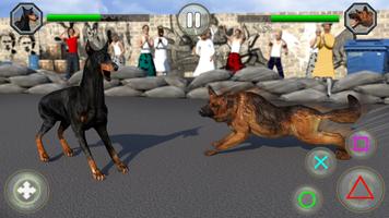 Angry Dog Fighting Hero: Wild Street Dogs Attack plakat