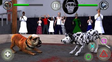 Angry Dog Fighting Hero: Wild Street Dogs Attack imagem de tela 1