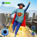 Flying Super Granny Hero Adventure APK