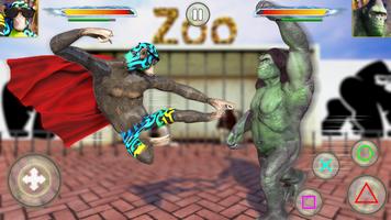 Apes Fighting 2018: Survival of the planet of Apes تصوير الشاشة 2