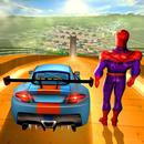 Superhero Car Impossible Mega Ramp Stunts APK