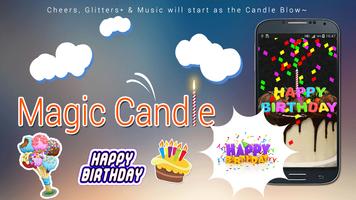 Magical Candle for Happy Bday captura de pantalla 2