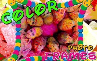 Color Photo Frames Affiche