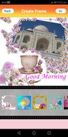 Good Morning Photo Frames تصوير الشاشة 1