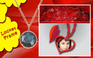 Beautiful Locket Photo Frames captura de pantalla 3