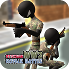 Stickman WW2 Royale Battle Simulator biểu tượng