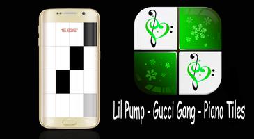 Lil Pump  Gucci Gang Piano Tiles capture d'écran 2