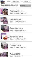 Album Manager - by size,month poster