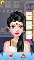 Indian Makeup & Dressup Game : Wedding Salon syot layar 2