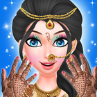 Royal Indian Girl Beauty Salon Games for Wedding icon