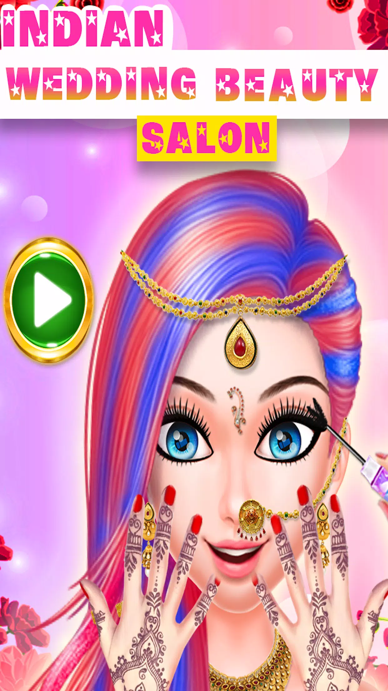 Royal Indian Girl Beauty Salon Games for Wedding APK for Android Download