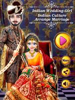 Indian Wedding Girl Arrange Marriage Culture Game Cartaz