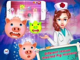 Swineflu Prevention-Pig Game capture d'écran 1