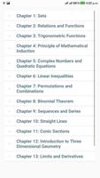 Class 11 Maths Notes ảnh chụp màn hình 1