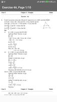 Class 10 Maths Solutions - RS Agrawal captura de pantalla 3