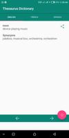 Offline Pocket English Thesaurus Dictionary Ekran Görüntüsü 3