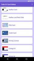 Fake Id Card Maker 포스터