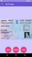 Fake Id Card Maker captura de pantalla 2