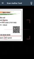 Free mAadhar Card QR Code Detail Scanner - 2018 Affiche