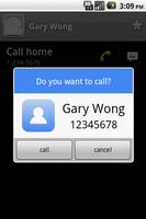 Call Confirm Screenshot 1