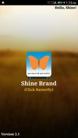 Shine Brand الملصق