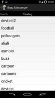 Buzz Messenger captura de pantalla 3