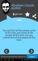 برنامه‌نما Abraham Lincoln Quotes عکس از صفحه