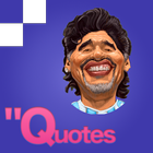 Diego Maradona Quotes ไอคอน