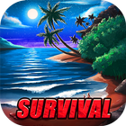 Dark Forest Survival Island 3D icône